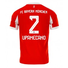 Bayern Munich Dayot Upamecano #2 Hjemmedrakt 2025-26 Kortermet